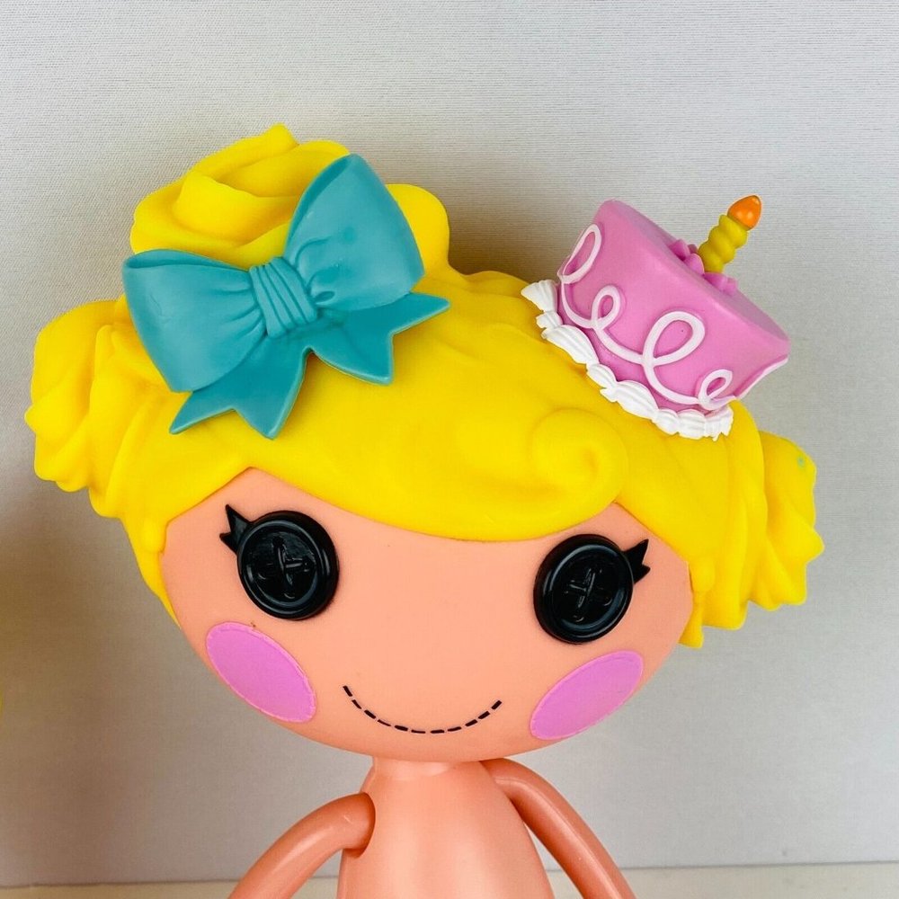 Lalaloopsy 2 Doll Lot Little Wishes Slice of Cake & Candy Slice O Cake Dolls - Picture 3 of 12